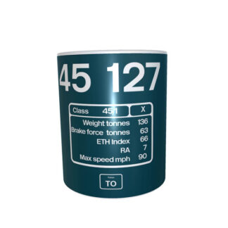 Ceramic Mug 45127 number DP + TO