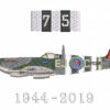 RAF Spitfire 75 Embroidered D-Day 75 Polo Shirt