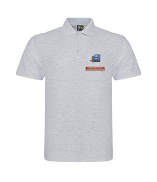 Class 55 BR Blue Loco Number and Name Heather Grey Polo