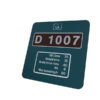 Class 52 D1007 BR Blue Data Panel Coaster Class 52 D1007 BR Blue Data Panel Coaster