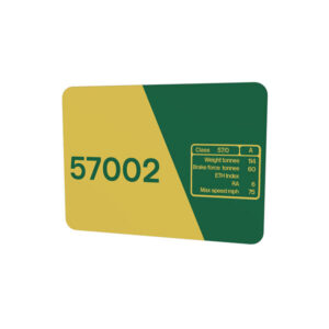 class 57 57002 Freightliner Data Panel Mouse mat