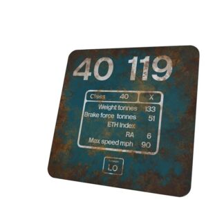 Loco Data Panel Coasters