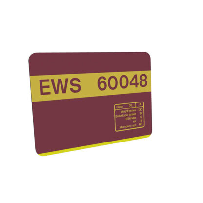 Class 60 60048 Data Panel mouse mat EWS