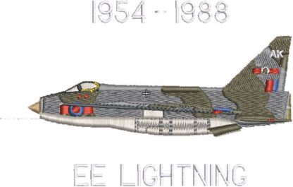 Lightning 5 Sqn personalised embroidery