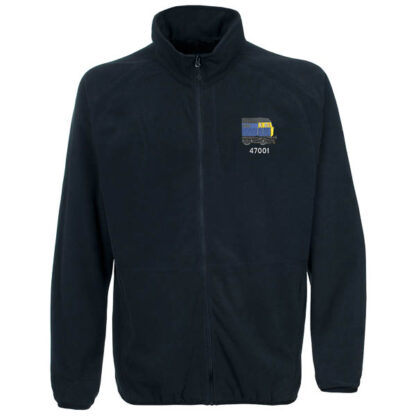 Class 47 47001 BR Blue Number and nameplate Fleece Navy Blue
