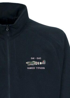 Hawker Typhoon Classic Military Aircraft Fleece Navy Blue snippet Hawker Typhoon Classic Military Aircraft Fleece Navy Blue snippet