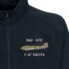 RAF C-47 Dakota Classic Military Aircraft Fleece Navy Blue snippet RAF C-47 Dakota Classic Military Aircraft Fleece Navy Blue snippet