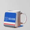 50026 NSE Original Mug Coaster 50026 NSE Original Mug Coaster