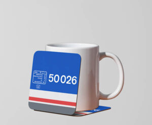 50026 NSE Original Mug Coaster 50026 NSE Original Mug Coaster