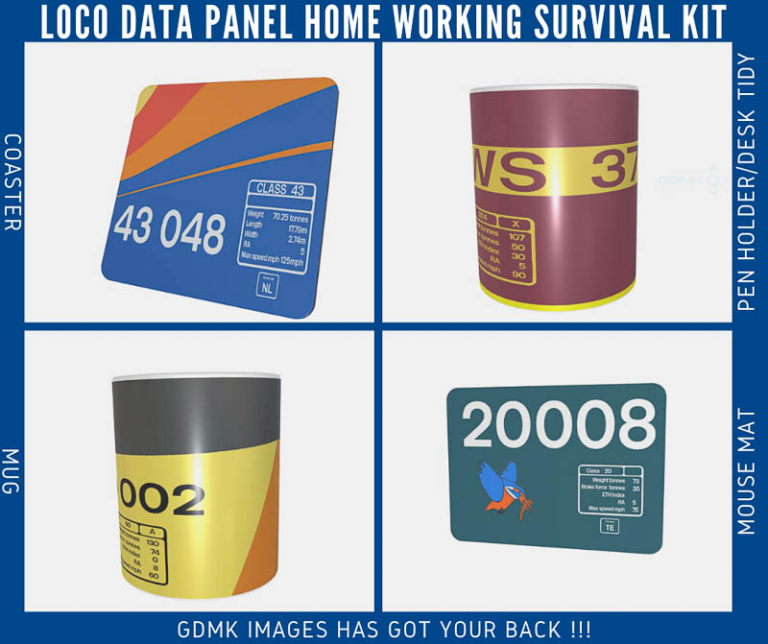 Loco Data Panel Home Working Survival Kit Bundle