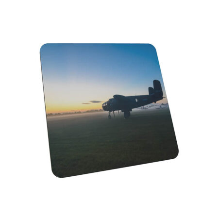 B25 Mitchell Blue Dawn coaster