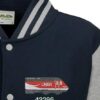 Class 43 HST LNER Oxford Blue Varsity Jacket snippet
