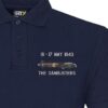 Dambusters Navy Blue Polo snippet Dambusters Navy Blue Polo snippet
