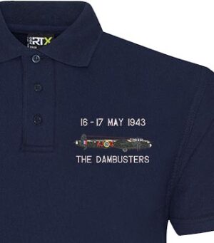 Dambusters Navy Blue Polo snippet