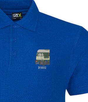 Class 24 Two Tone BR Green Royal Blue Polo Snippet
