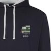 Class 35 Hymek BR Green Navy Blue Hoodie Snippet