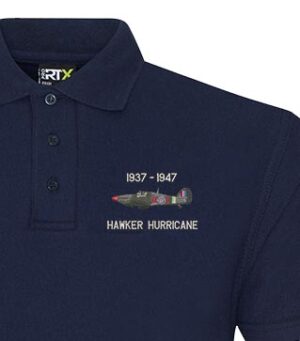 Hurricane Navy Blue Polo snippet