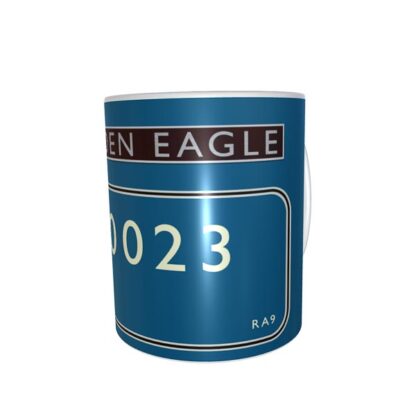 60023 BR E Lined Blue Mug