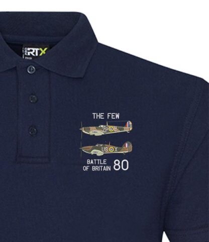 Battle of Britain 80 The Few Blue Polo Snippet
