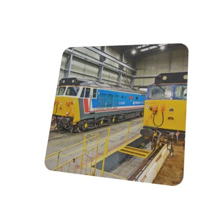 50017 and 50026 in Kidderminster Shed coaster