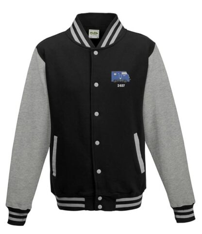 Class 42 D837 BR Blue Black Varsity Jacket