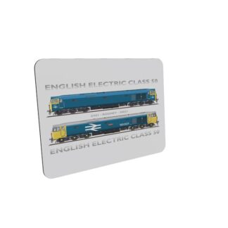 Class 50 50021 and D421 drawing fridge magnet