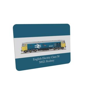 Class 50 50021 Side Profile Dawing mouse mat