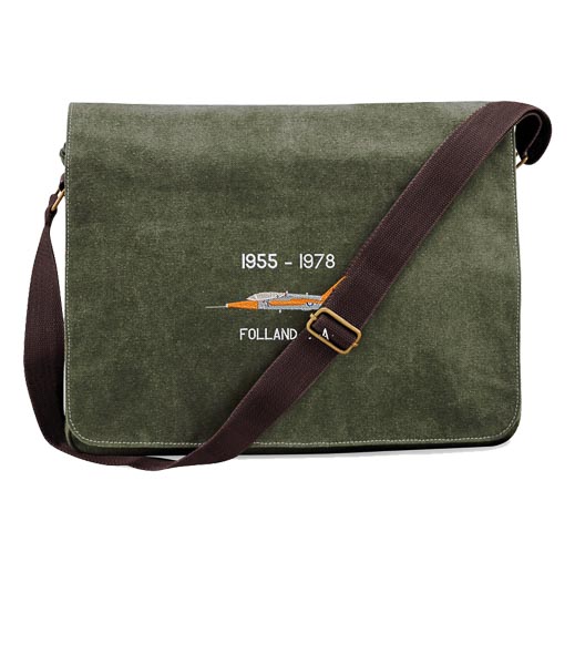 Folland Gnat Green Messenger Bag