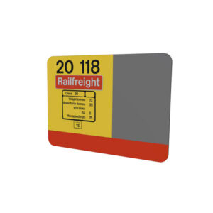 20118 Red Stripe Railfreight