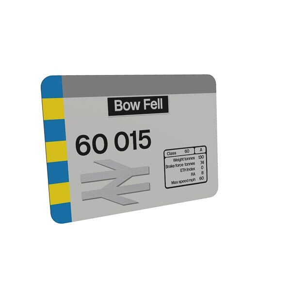 60015 RF Construction data plate