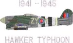 Hawker Typhoon D-Day Colours
