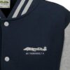 81 TFS A-10 CMA Oxford Blue Varsity Jacket snippet 81 TFS A-10 CMA Oxford Blue Varsity Jacket snippet