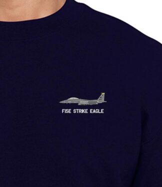 F15 335 TFS CMA Navy Blue Sweatshirt Snippet