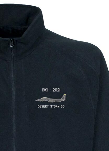 F15 335 TFS Desert Storm Navy Blue Fleece snippet