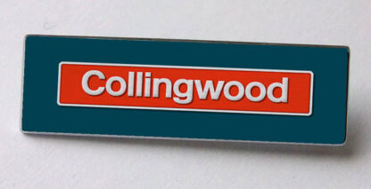 50005 nameplate Pin Badge