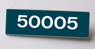 50005 number Pin Badge