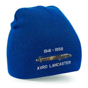 617 Sqn Lancaster Navy Blue beanie hat 617 Sqn Lancaster Navy Blue beanie hat