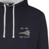 617 Sqn Vulcan Navy Heather Grey Hoodie 617 Sqn Vulcan Navy Heather Grey Hoodie