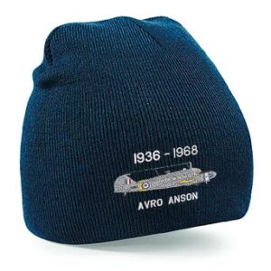 Avro Anson Navy Blue beanie hat
