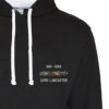 Avro Lancaster 419 Sqn VR-R Ropey black white Hoodie