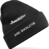 Avro Shackleton black beanie hat