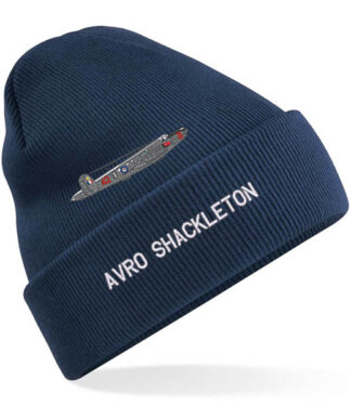 Avro Shackleton Navy Blue beanie hat