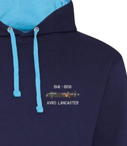 CMA Lancaster Navy and Sky Blue Hoodie CMA Lancaster Navy and Sky Blue Hoodie
