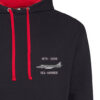 Sea Harrier Navy and red Hoodie