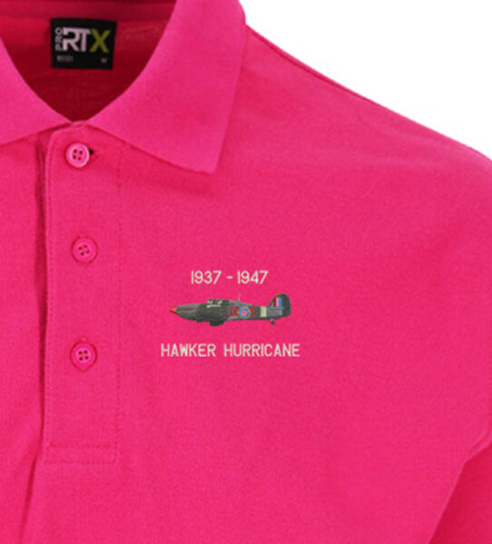 Hurricane Embroidered Polo Shirt - GDMK Images