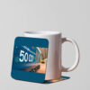 50021 Number Closeup Mug Coaster 50021 Number Closeup Mug Coaster