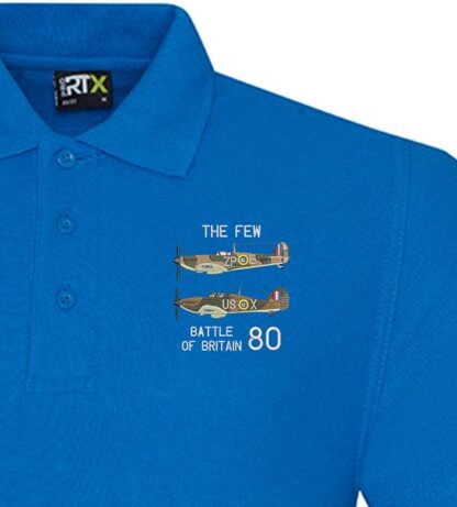 Battle of Britain The Few Sapphire Blue Polo Snippet