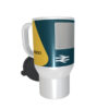 BR Blue Data Panel Travel Mug BR Blue Data Panel Travel Mug