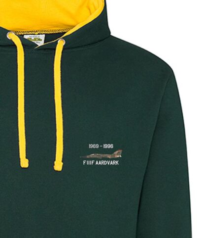 F111F CMA Green and Yellow hoodie