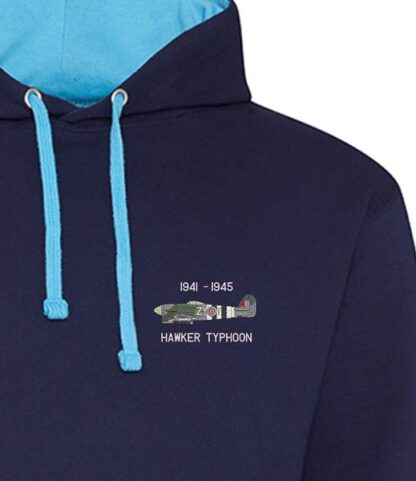 Hawker Typhoon Navy and Blue hoodie